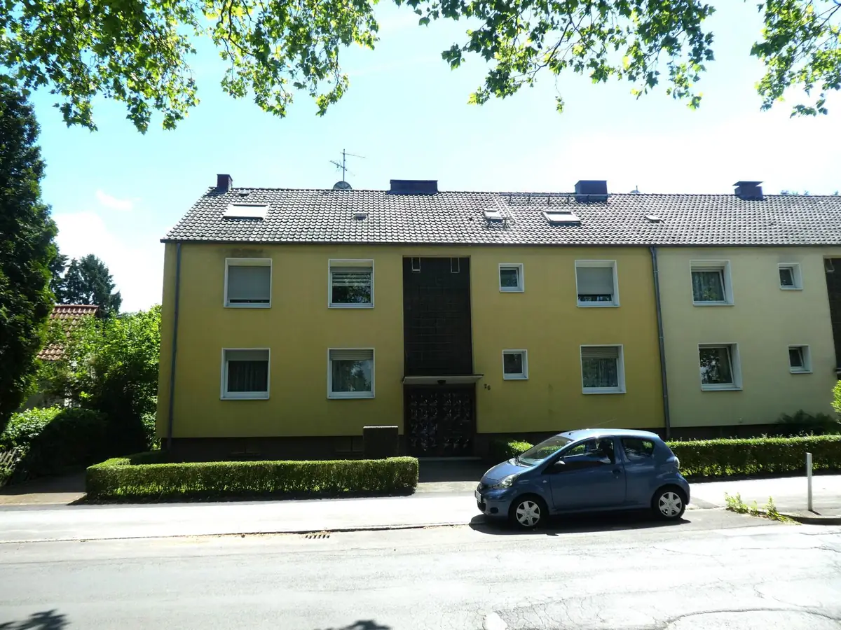 Top renovierte 56 m² Eigentumswohnung mit Südbalkon und einem 11 m² Dachzimmer, Dortmund-Kruckel